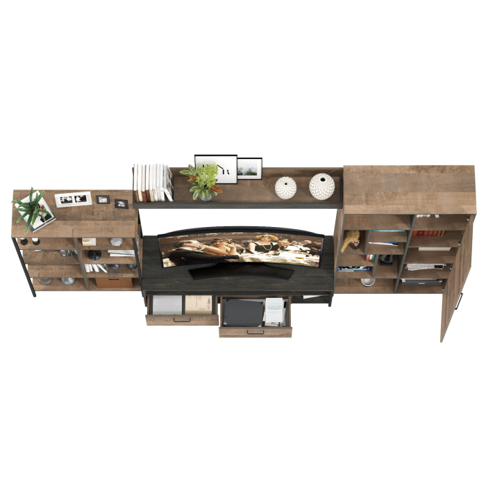 Стенки для гостиной, Мебель в гостиную лофт Трувор № 71