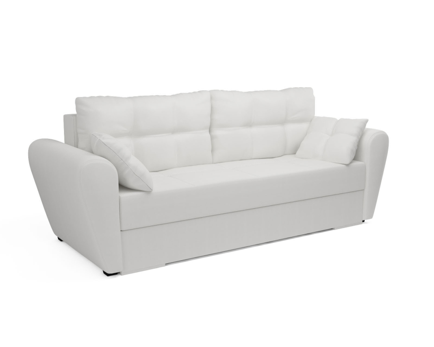 Диваны кровати со спальным местом, Диван прямой еврокнижка Амстердам (Экокожа)