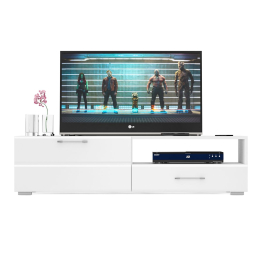 Тумба под ТВ СВК Ларго 1,4 Белый