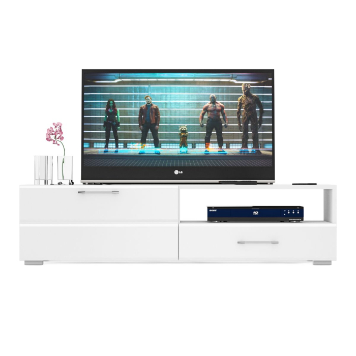 ТВ-тумбы, Тумба под ТВ СВК Ларго 1,4 Белый