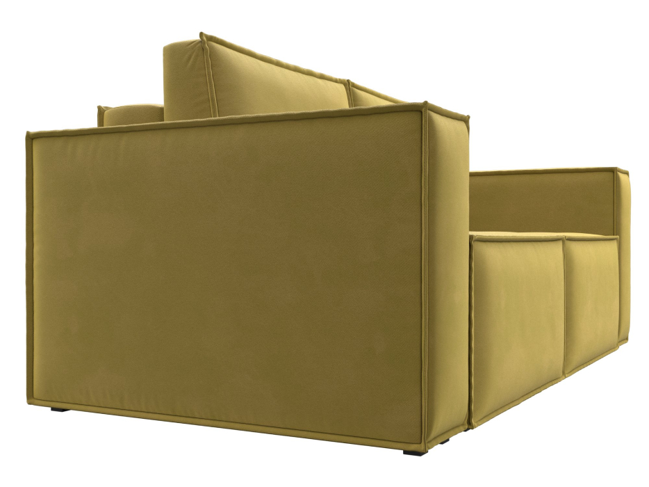 Диваны кровати со спальным местом, Диван прямой Куба мини, микровельвет