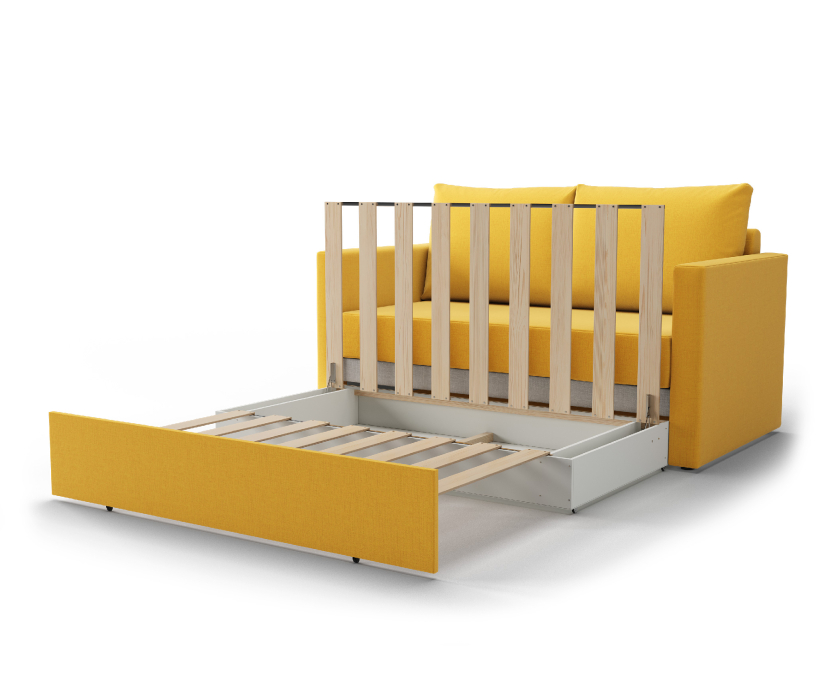 Диваны кровати со спальным местом, Диван-кровать Альфа, рогожка