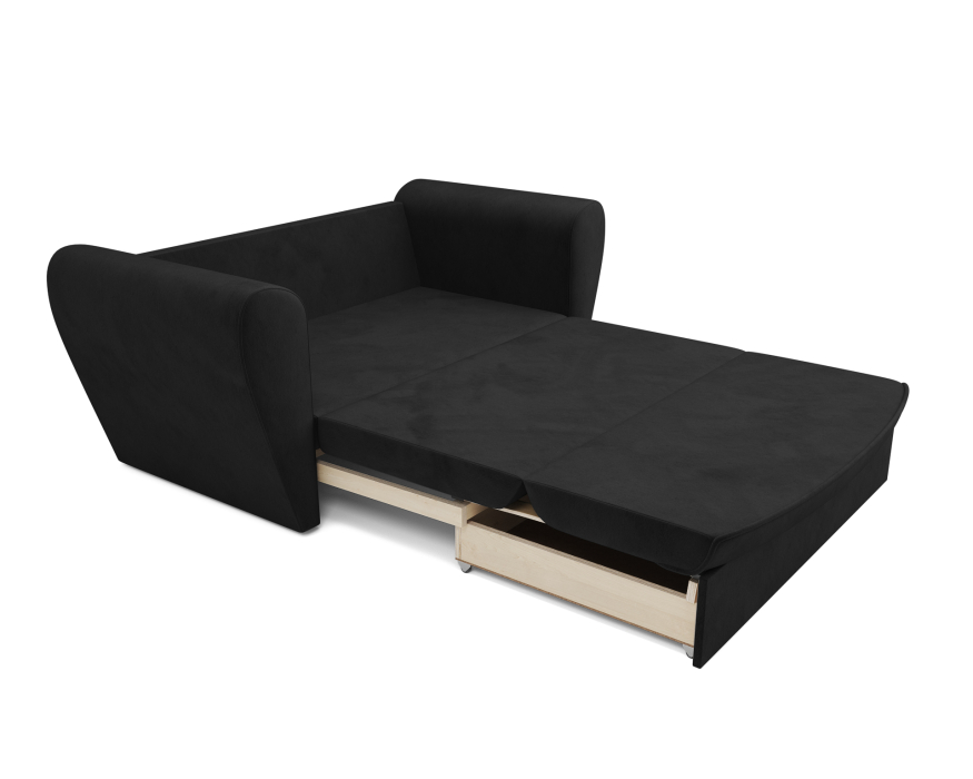 Диваны кровати со спальным местом, Диван прямой выкатной Квартет (Велюр)