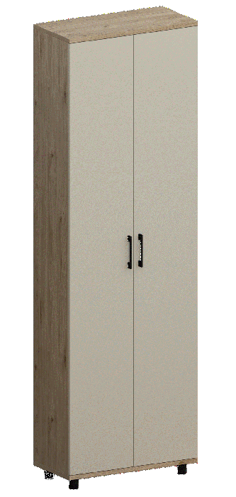 Шкафы двухстворчатые, Модульная система Грейс Шкаф ШК-5034  Гикори Джексон Светлый