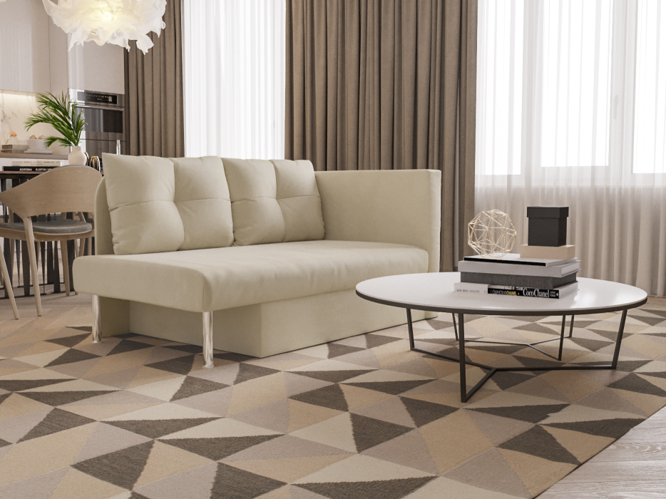 Диваны выкатные, Софа Алиса (Бархат)