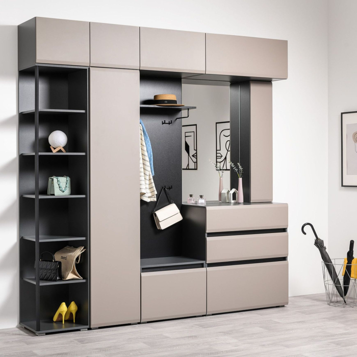 Шкафы распашные, Шкаф для одежды Сидней 16.367.01