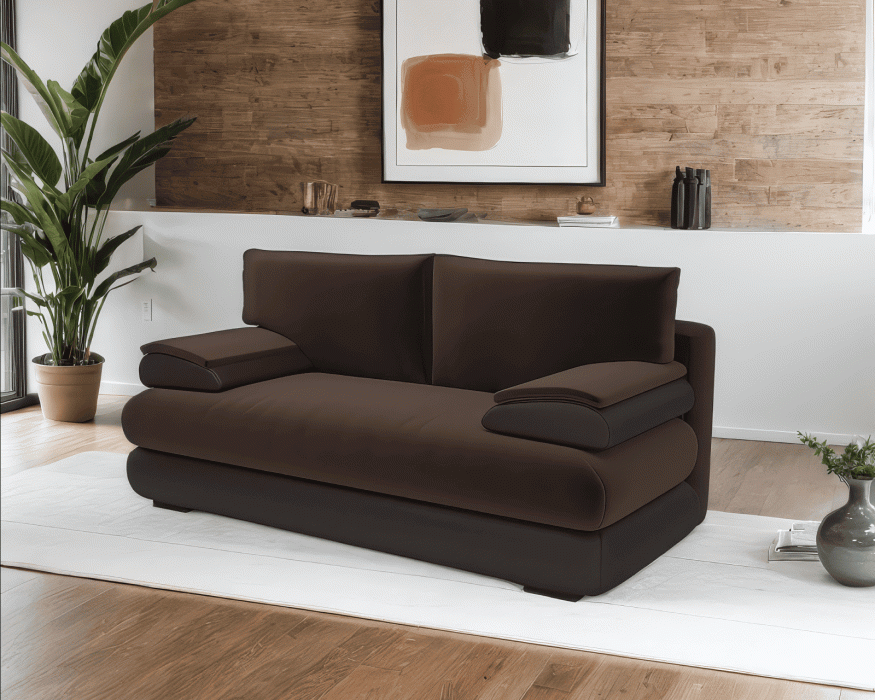 Диваны кровати со спальным местом, Диван прямой еврокнижка Фиджи (Кордрой)