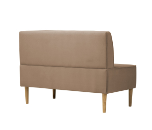 Диван прямой кухонный Лагуна, велюр