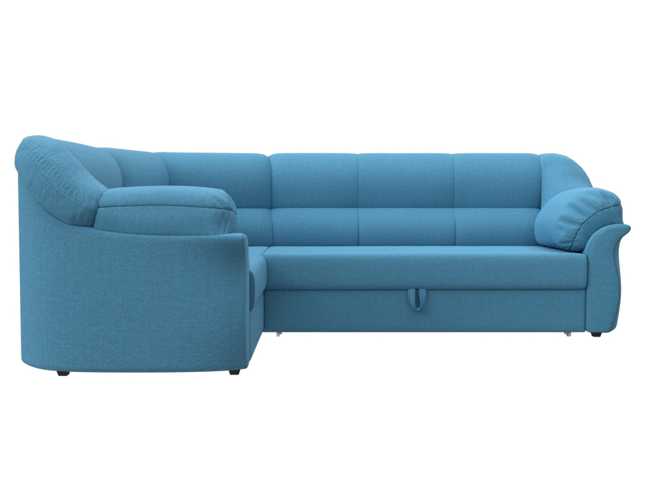 Диваны угловые в гостиную, Диван угловой Карнелла левый угол, рогожка Амур