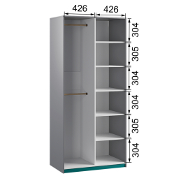 Шкаф для одежды Кэнди КШ-3