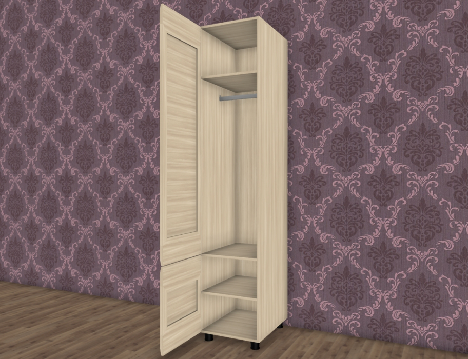 Шкафы одностворчатые, Модульная система Камелия Шкаф ШК-2621