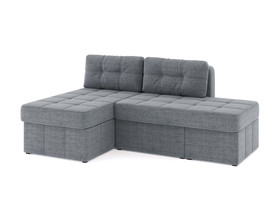 Диваны угловые в гостиную, Диван-кровать угловой Оливер Люкс еврокнижка-трансформер, рогожка