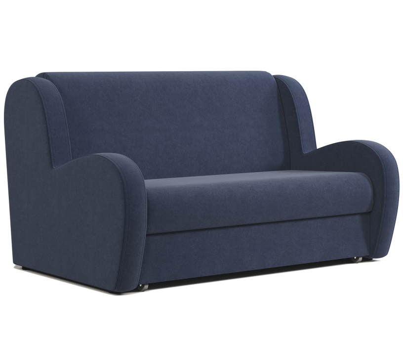 Диваны с ящиком для белья, Диван-кровать Барон 120, велюр