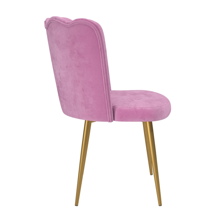 Стулья, Стул Юта (велюр тенерифе/металл золотой)