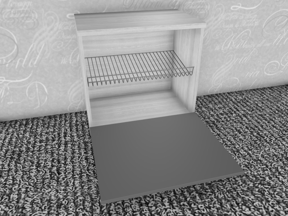 Обувницы, Модульная система Грейс Тумба ТБ-5042  Гикори Джексон Светлый