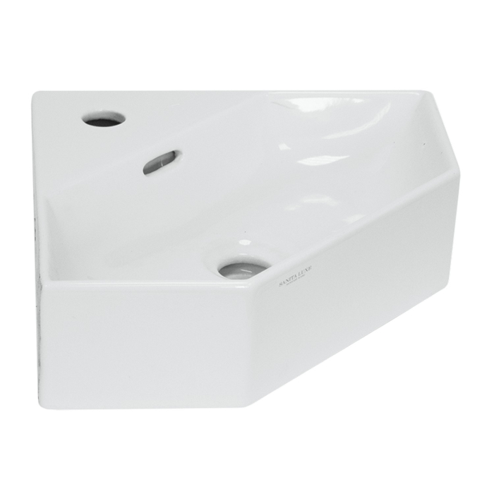 Раковины для ванных комнат, Умывальник Line-35 угловой (Sanita Luxe)