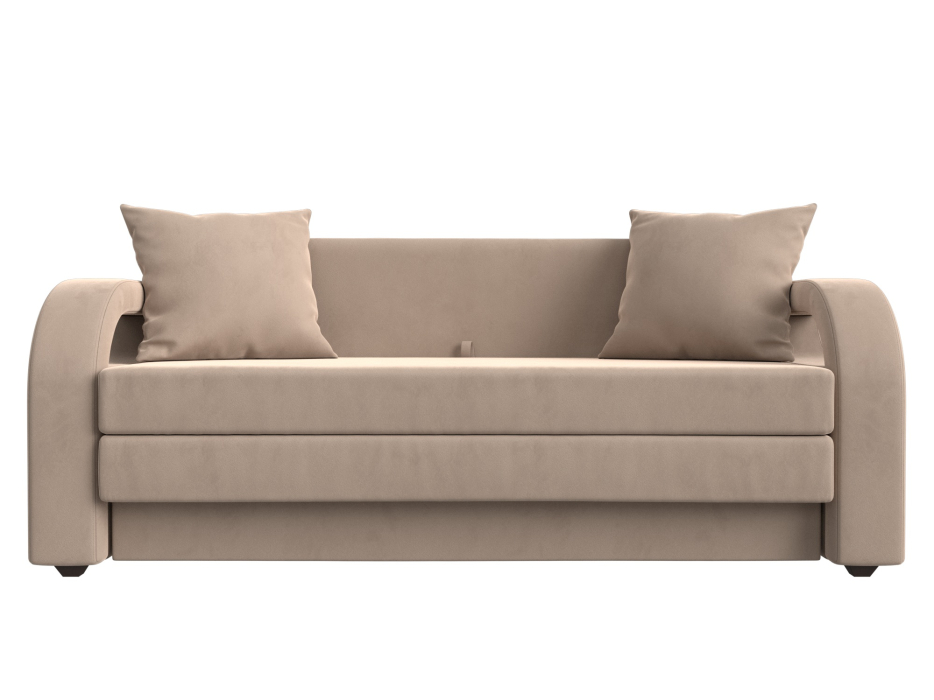 Дизайнерские диваны для гостиной, Прямой диван Лига-014, велюр