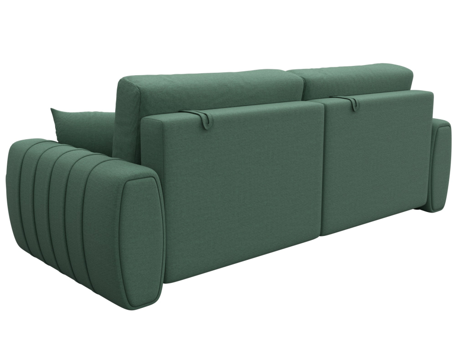 Диваны еврокнижки, Диван прямой Лига-057 НПБ, рогожка Амур