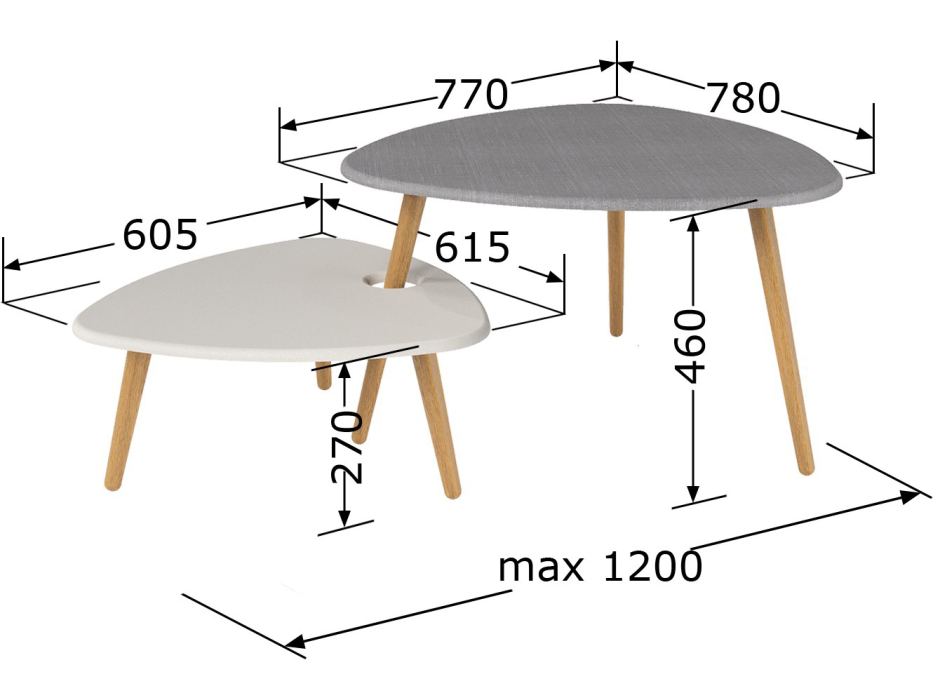 Журнальные столики, Стол журнальный Стилгрей
