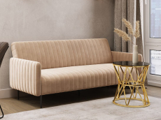 Диваны кровати со спальным местом, Диван прямой STOOL GROUP Дрезден Велюр