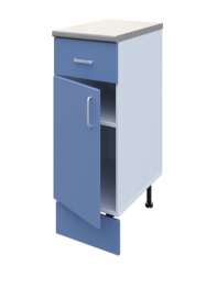 Шкаф напольный с ящиком 40см Ялта