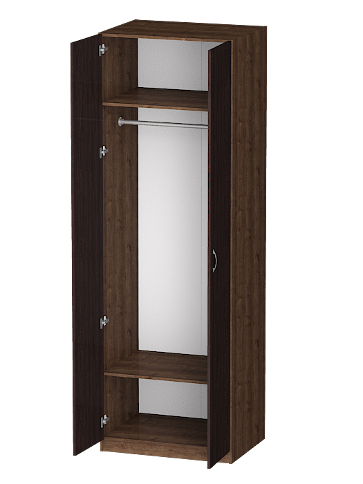 Для одежды, Распашной шкаф Лайф для одежды 80*60*240	Дуб экспрессив