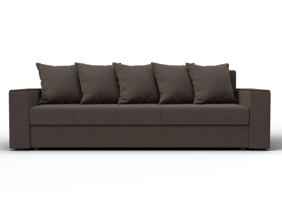 Диваны кровати со спальным местом, Диван прямой Дубай Лайт, рогожка Амур