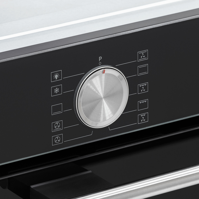 Духовые шкафы, Духовой шкаф электрический KRONA QUENDEL 60 BL/S (независимый)