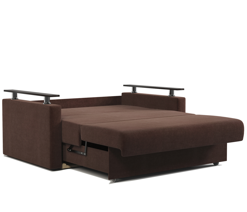 Диваны с ящиком для белья, Диван-кровать Шарм 120, Велюр