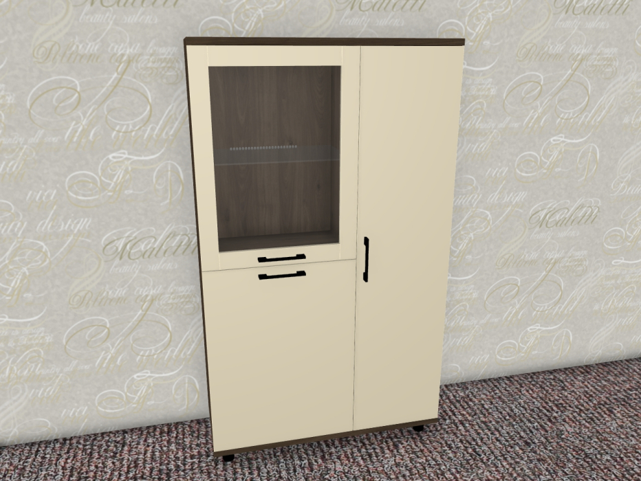 Шкафы распашные, Модульная система Грейс Шкаф ШК-5084  Гикори Джексон Темный