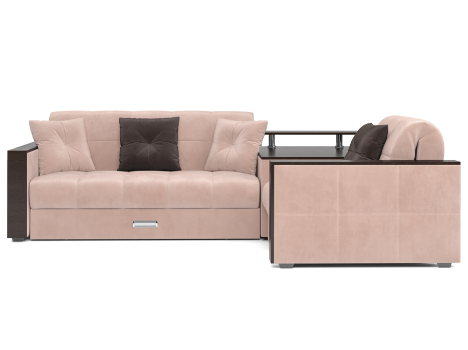 Диваны угловые в гостиную, Угловой диван Чехия, микровелюр