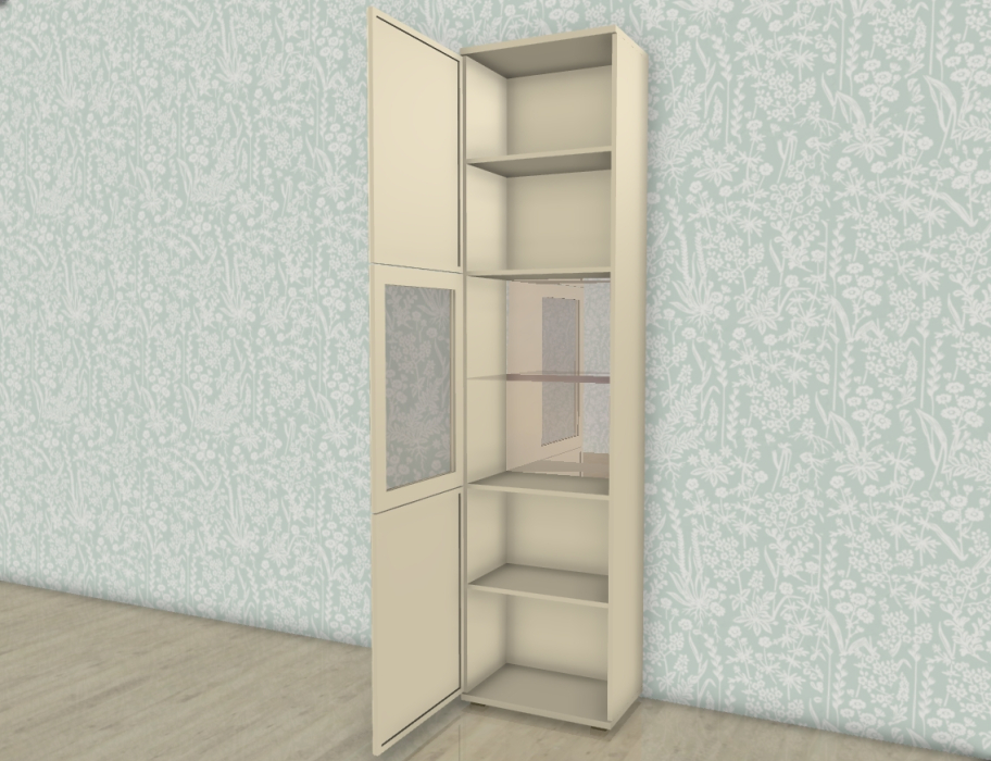 Шкафы одностворчатые, Модульная система Карина Шкаф ШК-1050