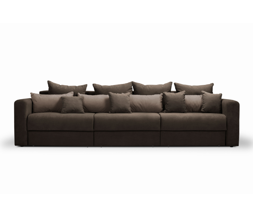 Диваны еврокнижки, Диван кровать прямой модульный Мэдисон, велюр