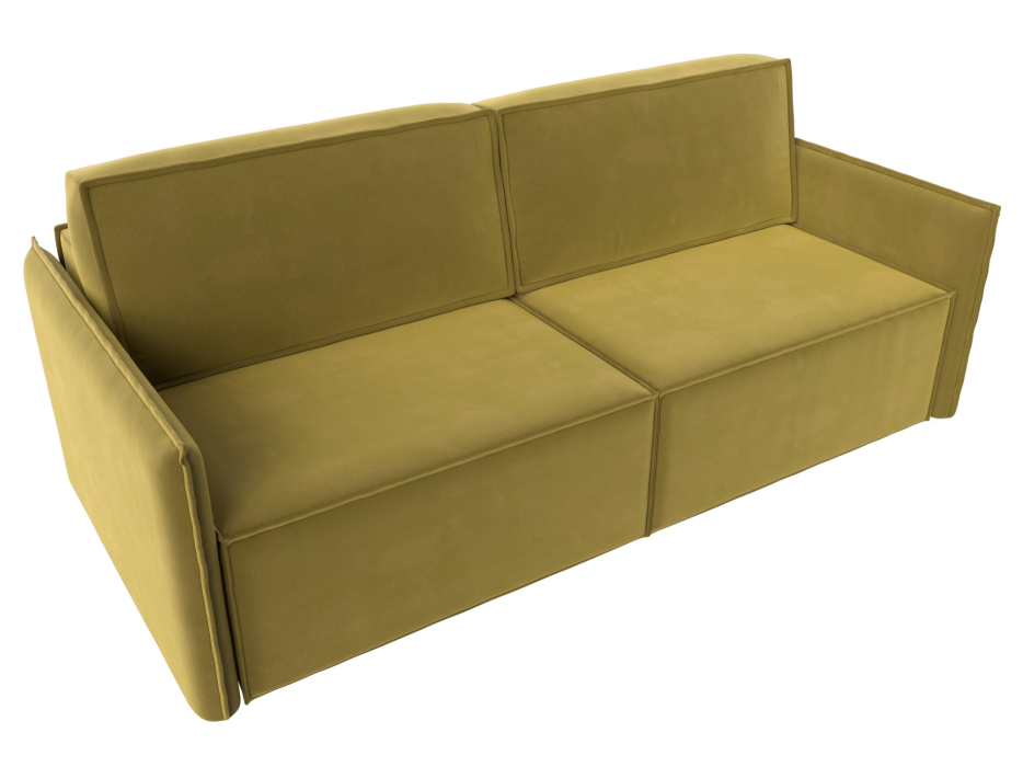 Диваны выкатные, Диван прямой Либерти, микровельвет