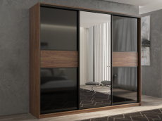 Шкафы-купе 3-х дверные, Шкаф-купе 3х дверный Кааппи 9 180х45