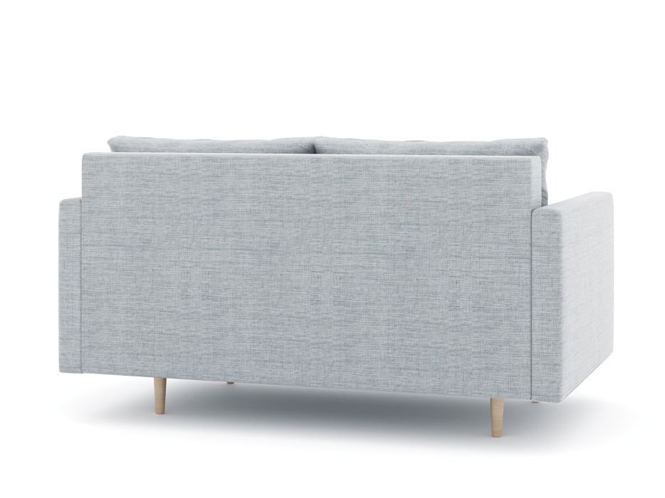 Диваны прямые кухонные, Диван прямой нераскладной Милли мини 2-х  местный с подлокотниками, рогожка