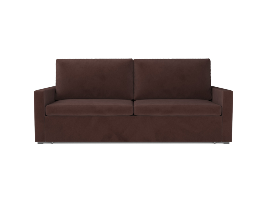 Диваны еврокнижки, Диван прямой еврокнижка Поло (Велюр)