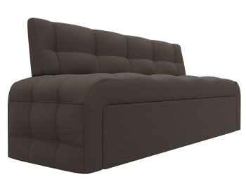 Диван кухонный прямой Люксор, рогожка Амур