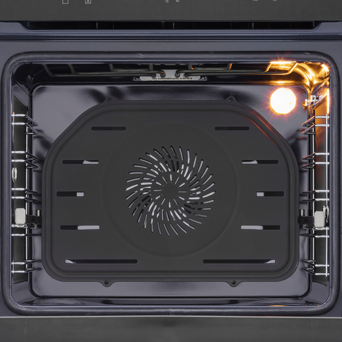 Духовые шкафы, Электрический духовой шкаф KRONA ARADEO 60 BL (независимый)