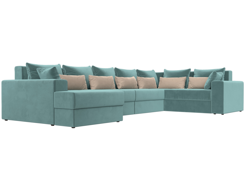 Офисные диваны, П-образный диван Майами левый угол, Велюр