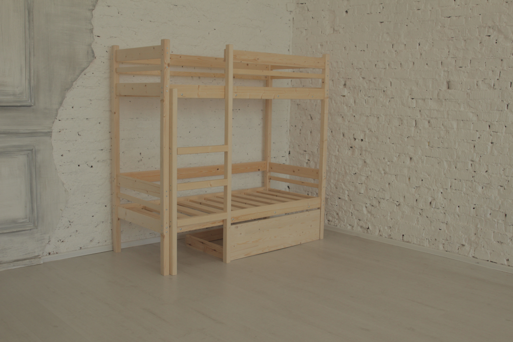 Для подростков, Детская двухъярусная кровать Дональд 90х200