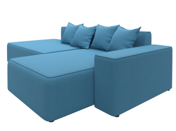Диван угловой Лига-079 угол правый, рогожка Амур
