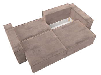 Диван прямой Куба, велюр TOWER