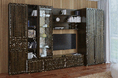 Модульная гостиная Карина композиция 11