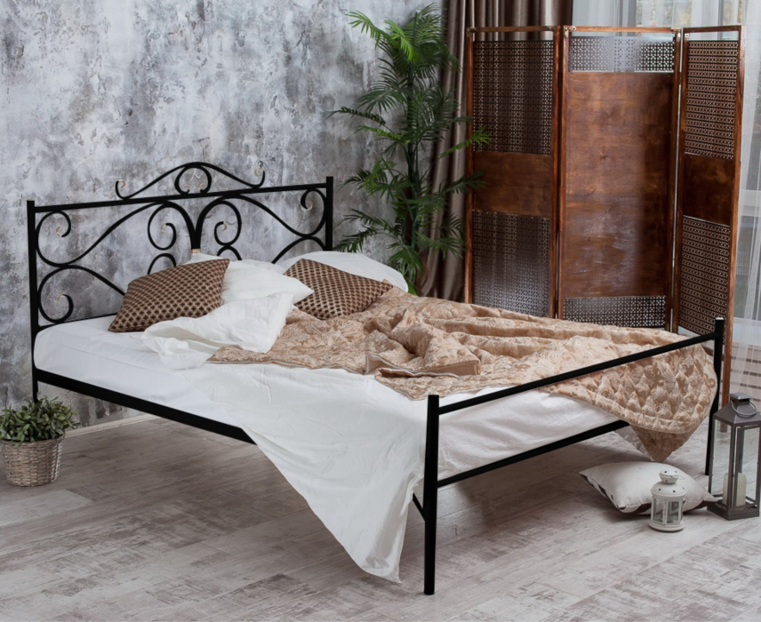 Кованые кровати, Кованая кровать Валенсия 1.4 с одной спинкой