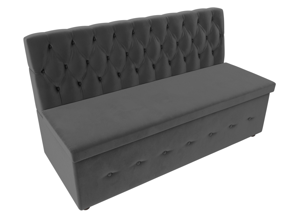 Диваны прямые кухонные, Кухонный прямой диван Вента, велюр