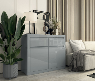 Комод с 2-мя ящиками, 107х90х40 см Спайс