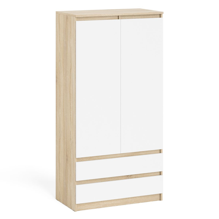 Шкафы двухстворчатые, Шкаф-комод два ящика и две дверки Мори МШ900.1