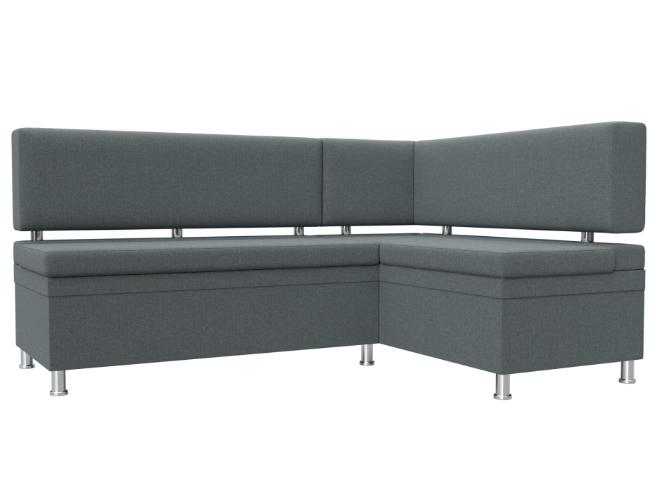 Кухонные уголки, Диван кухонный угловой Стайл правый угол, рогожка Амур