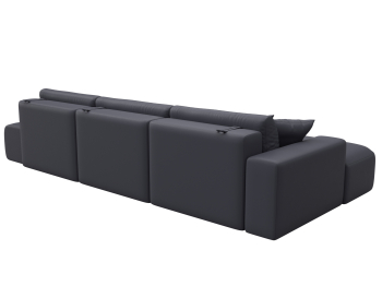 Диван угловой Лига-036 НПБ Модерн Лонг левый угол, экокожа GRIFON